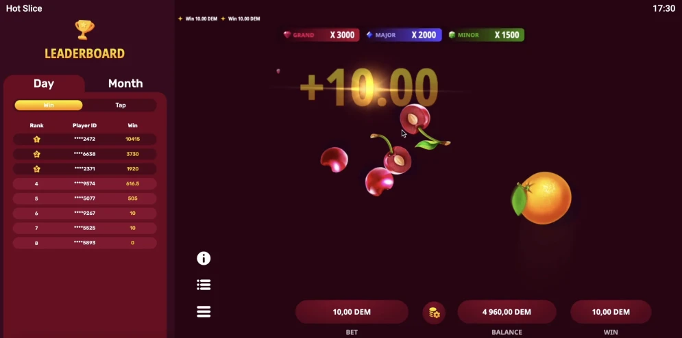 Hot Slice Game