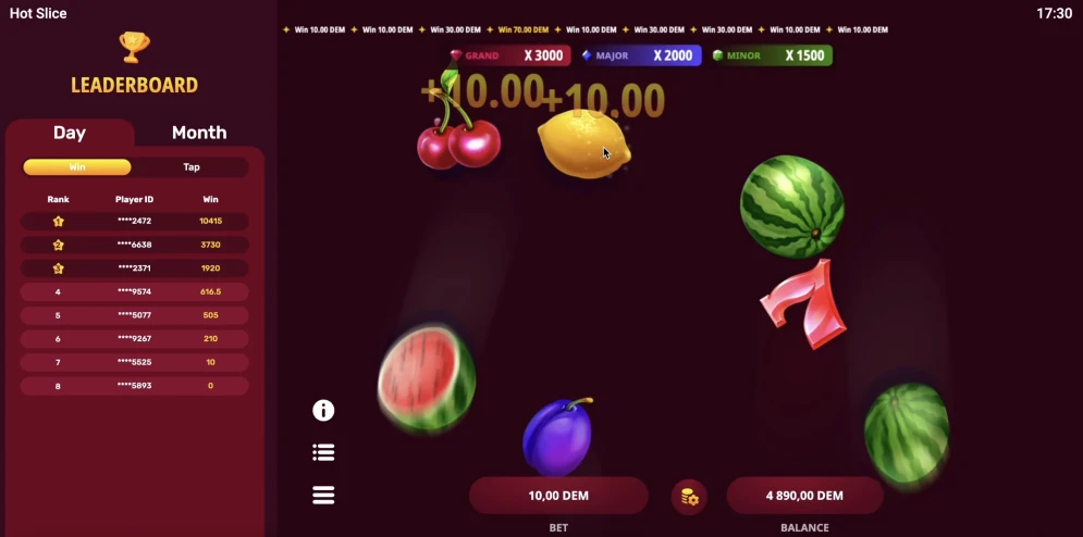 Hot Slice Game