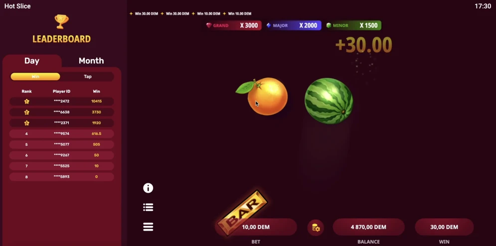 Hot Slice Game